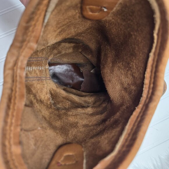 Carolina Wellington Work Boots Men's Sz 9 Vintage Western Pull On Cowboy Leather - Picture 11 of 12